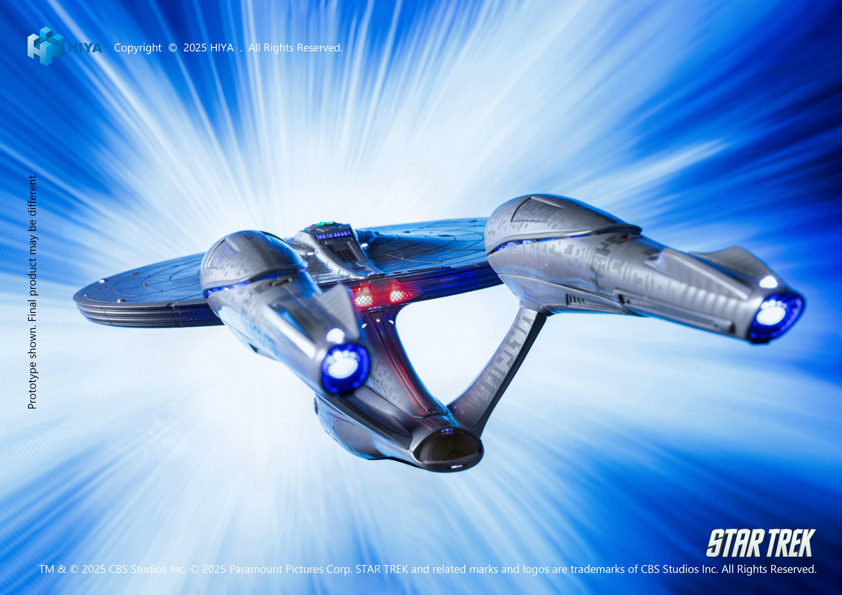 REPLICAart Series 15 Inch Star Trek 2009 U.S.S. Enterprise
