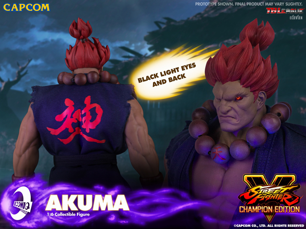 Street Fighter V 6 Inch Action Figure S.H. Figuarts - Akuma