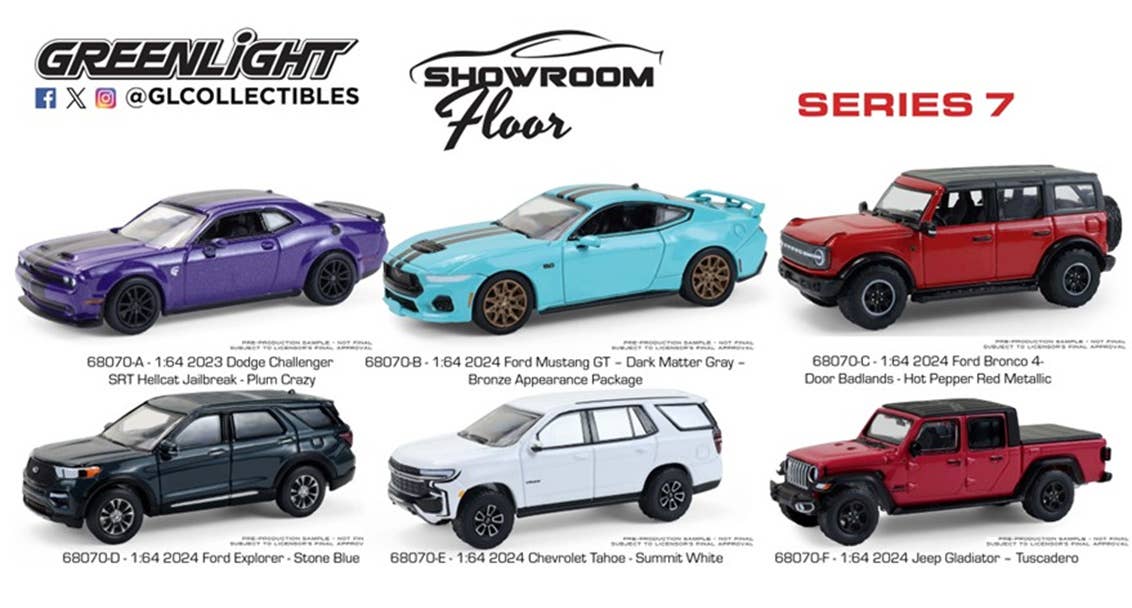 GreenLight Showroom Floor Series 7 1Box 6pcs | HLJ.com
