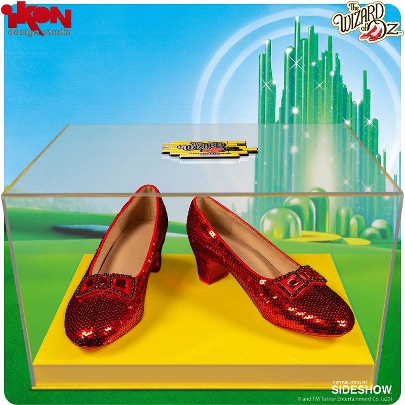 Rubie's Official Wizard of Oz Dorothy Red Sequin Shoes , Adult Fancy Dress  Costume Accessory : Amazon.co.uk: Toys & Games