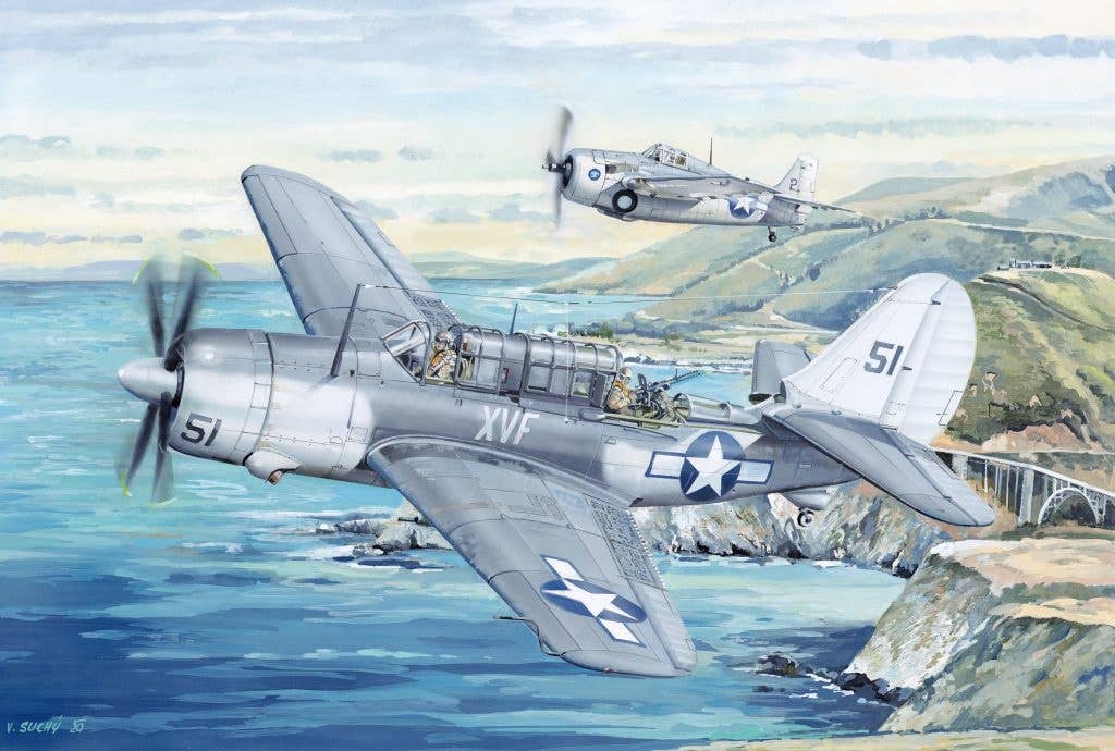 SB2C 4 Helldiver Atlantic Scheme Ltd Ed HLJ sb2c-4-helldiver-atlantic-scheme-ltd-ed-hlj