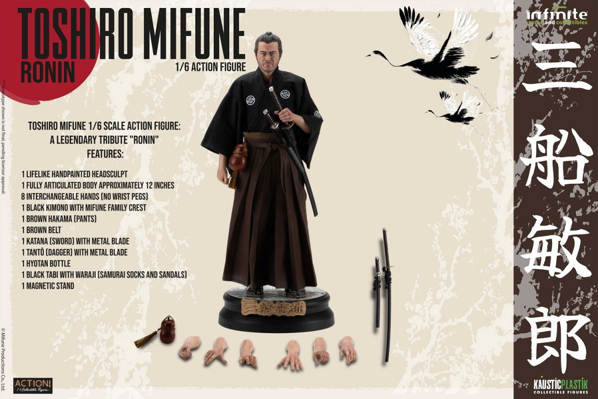 Toshiro Mifune Action Figure Ronin Ver. | HLJ.com