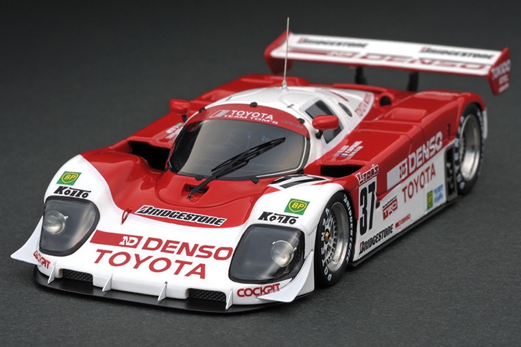 INTERALLIED Q-Model 1/43 Toyota 90C-V No37 1990 LM Finished