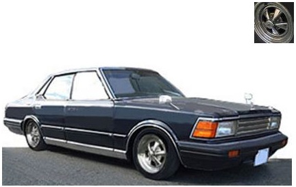 Nissan Gloria (P430) 4Door Hardtop 280E Brougham Deep Blue