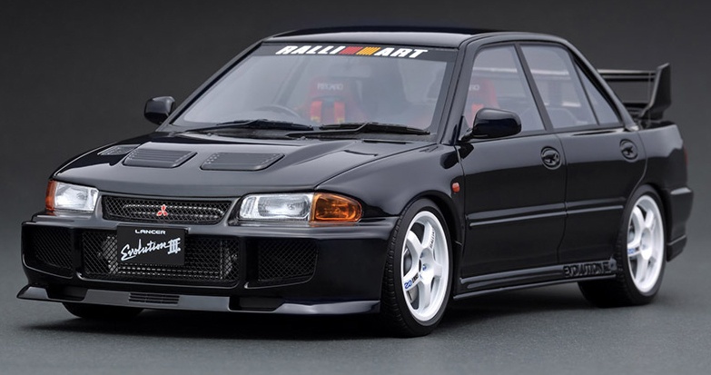 Mitsubishi Lancer Evolution III GSR (CE9A) Black | HLJ.com Mitsubishi Lancer Evolution III GSR (CE9A) Black | HLJ.com