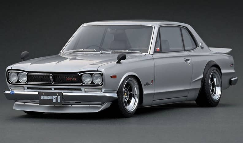 Nissan Skyline GT-R KPGC10 Silver Hayashi-Wheel | HLJ.com