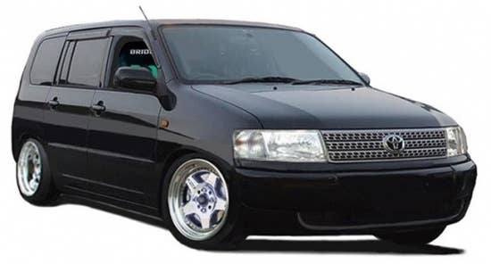 Toyota Probox GL (NCP51V) Black Metallic | HLJ.com