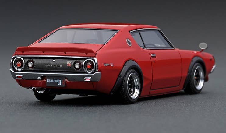 イグニッションモデル　1/43 限定 スカイライン　GT-R KPGC110 Nissan Skyline GT-R KPGC110 Red | HLJ.com