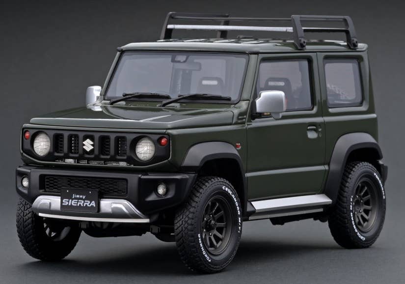 【未開封】Hi-Story Jimny Sierra JC 2018 1/43 Suzuki Jimny SIERRA JC (JB74W) Jungle Green Lift Up | HLJ.com