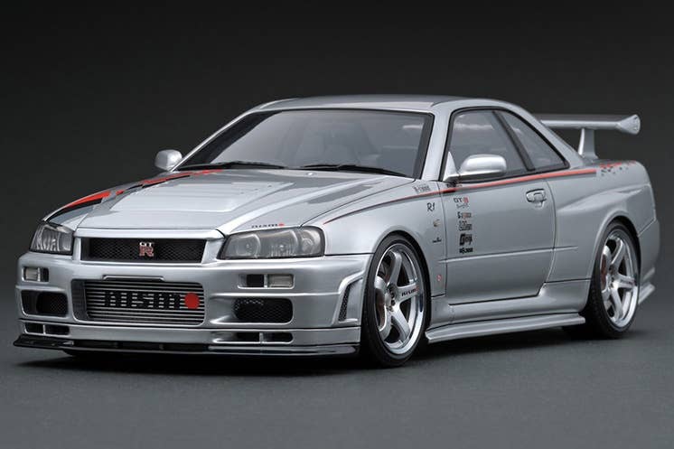 Nismo R34 GT-R R-tune Silver | HLJ.com