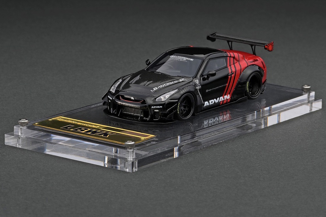 LB-WORKS Nissan GT-R R35 type 2 Black / Red | HLJ.com