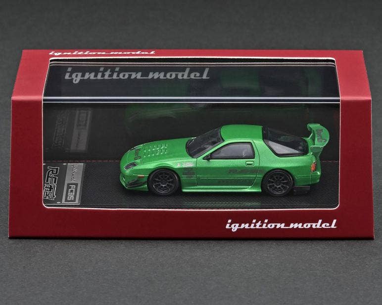 Mazda RX-7 (FC3S) RE Amemiya Miniature 1/64 Ignition Model, Métal, Neuve