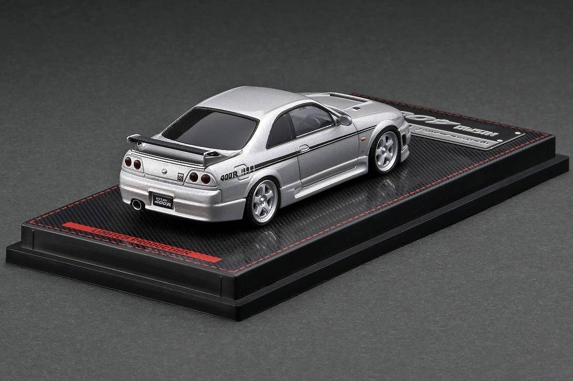 【hpi】Nismo 400R Silver ニスモ R33 GT-R Inno64 Nissan Skyline GTR R33 Nismo 400R Silver 1:64