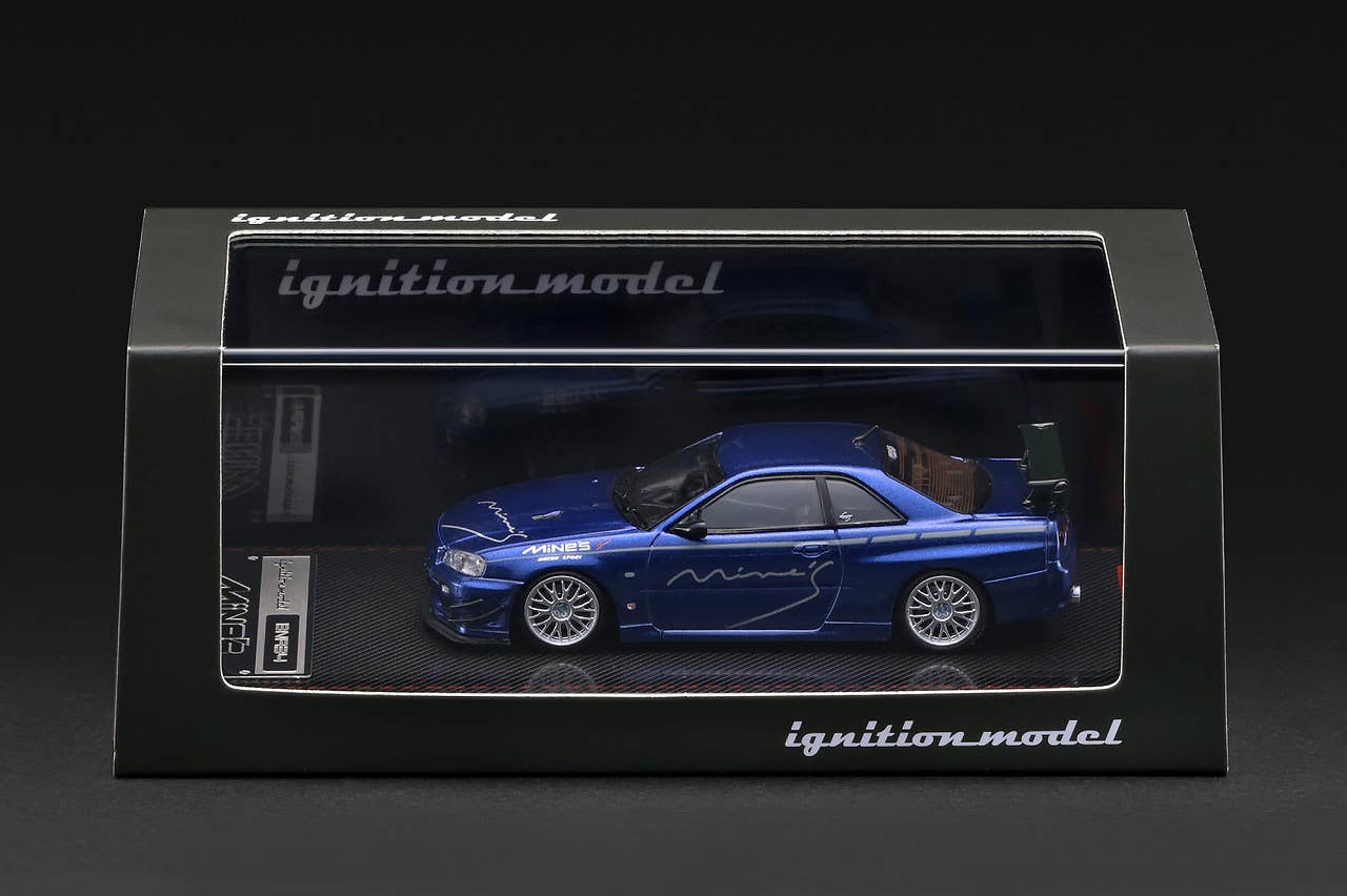 Nissan Skyline GT-R Mine's (R34) Blue Metallic | HLJ.com
