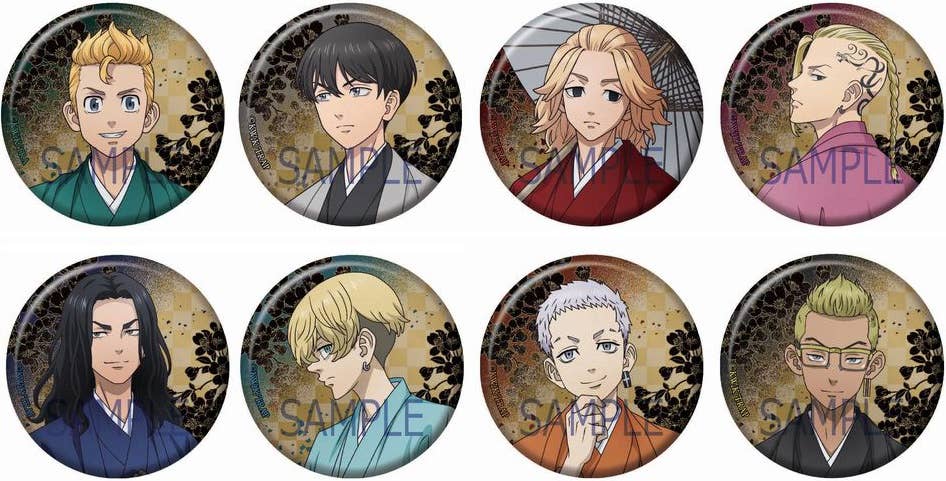 Tokyo Revengers: Can Badge Collection -Japanese Umbrella Series