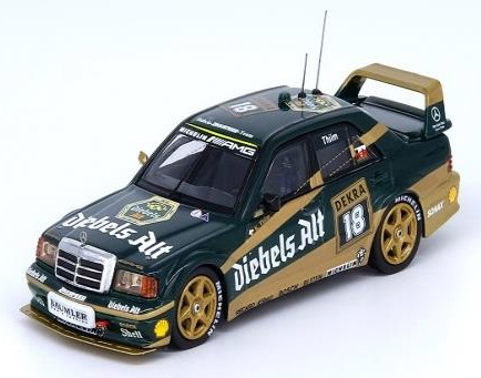 1/64 AMG 190E 2.5-16 EVOII #18 Zakspeed Diebels Alt DTM 1992