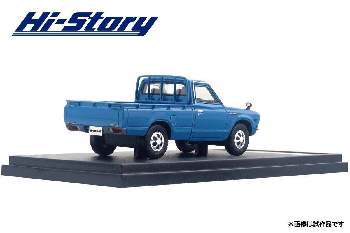1/43 日産 ダットサン トラック カスタム DX L 1979 (ブルー) ハイストーリー 1/43 ダットサン サニートラック (1979