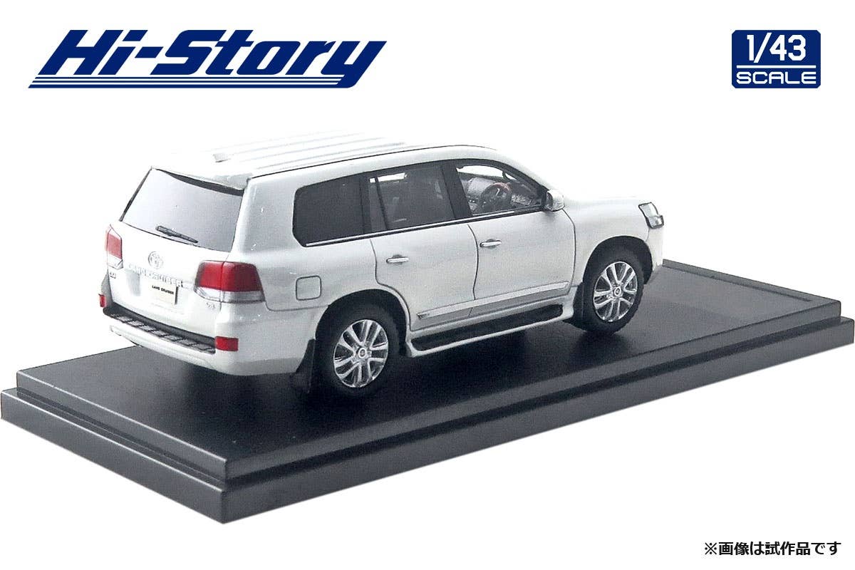 Hi-Story 1/43 トヨタ ランドクルーザー200 ZX 2015 Toyota LAND CRUISER 200 ZX (2015) White Pearl Crystal Shine | HLJ.com
