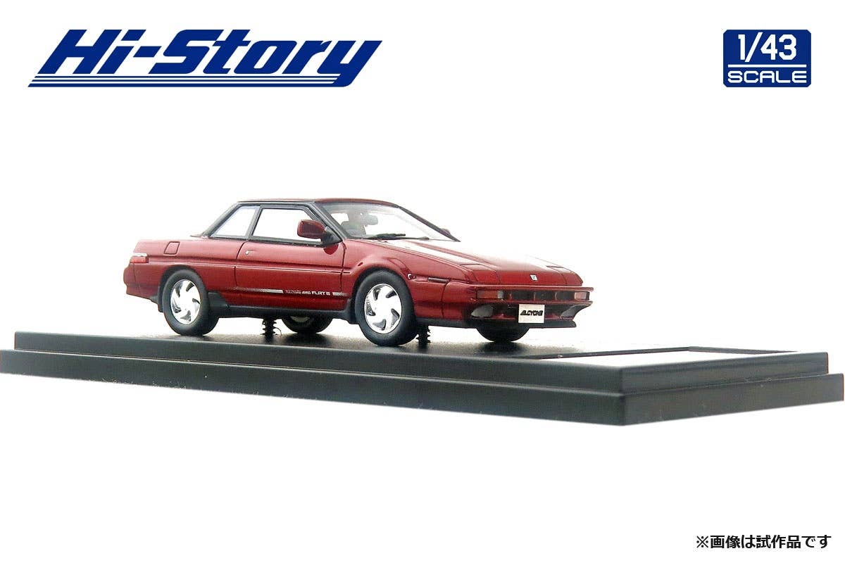 ミニカー SUBARU ALCYONE 1/43 Hi-Story SUBARU ALCYONE 2.7VX (1987) Deep Red Mica | HLJ.com