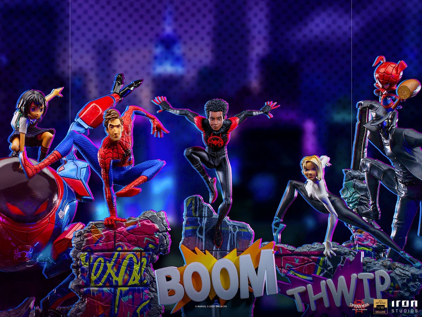 Marvel - Iron Studios Statue: Battle Diorama Series - Peni Parker & SP ...