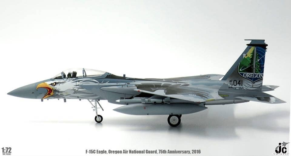 McDonnell Douglas F-15C Eagle 173rd Fighter Wing 75th Anniversary