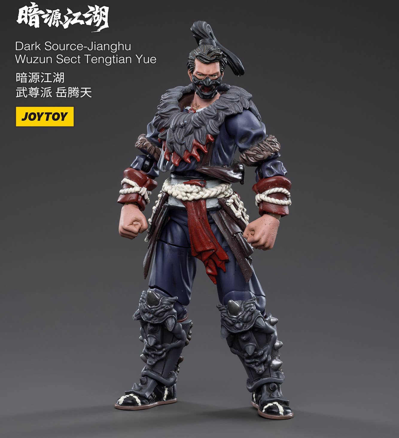 JoyToy Dark Source - Action Figure JiangHu Ghost Gate Assassin - Scala 1/18, Altamente Articolata, Con Armi E Armatura Rimovibile - 4