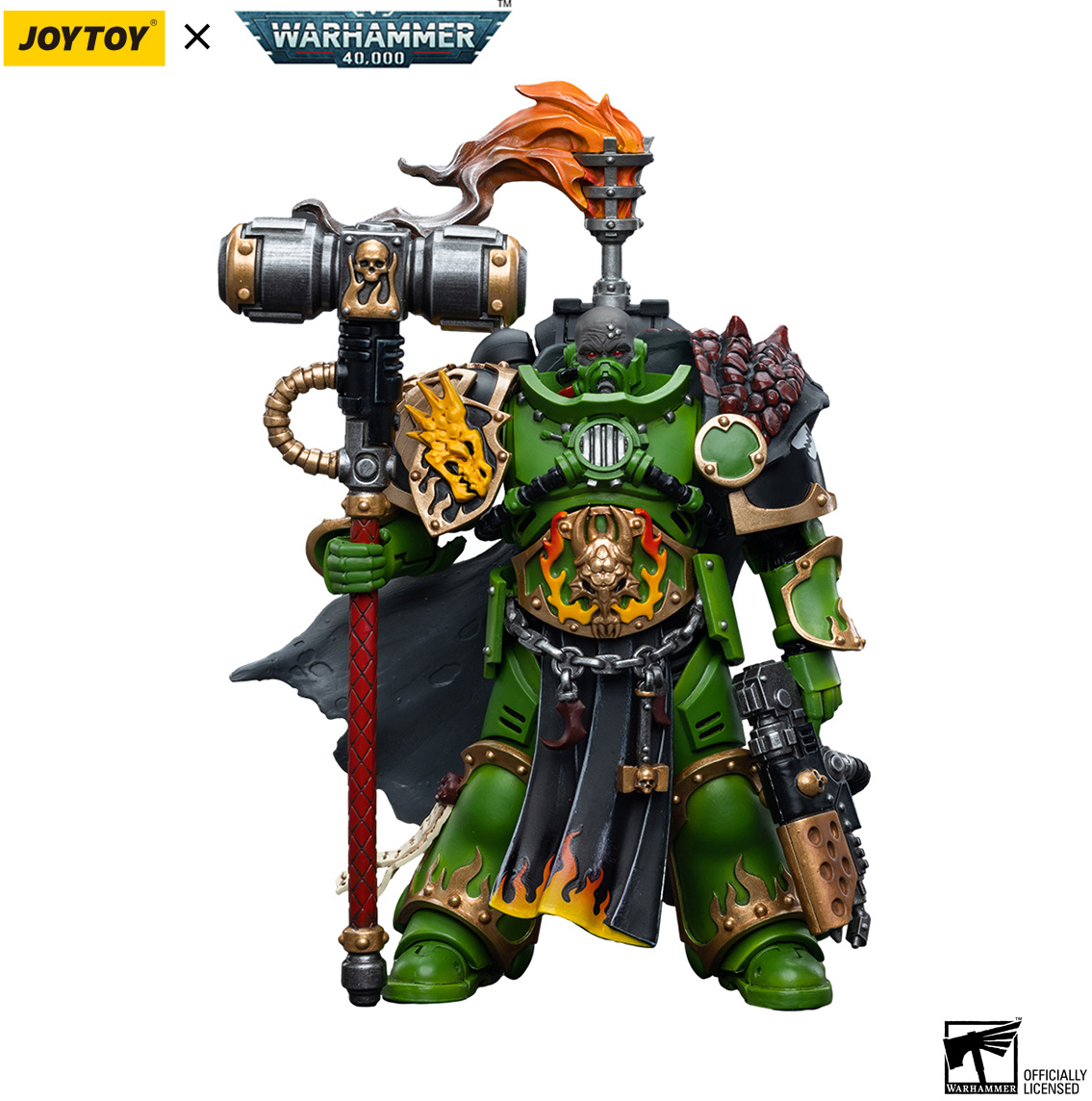 Warhammer 40K Salamanders Captain Adrax Agatone