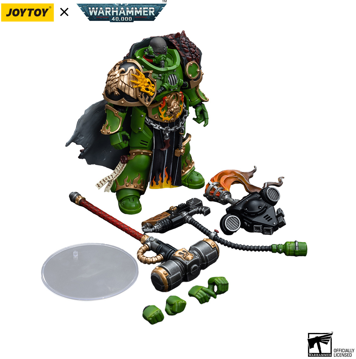 Salamanders Captain Adrax Agatone 1/18 Scale, Warhammer 40K