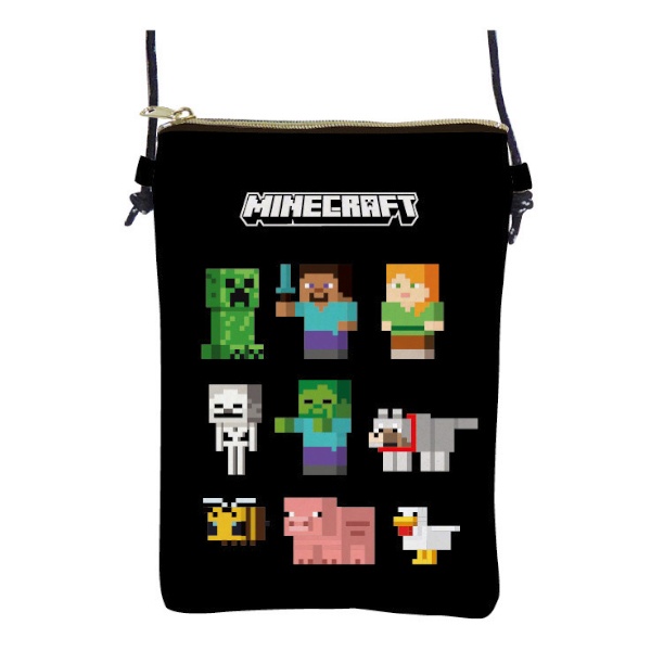 Minecraft Vertical Neck Pouch Assembly