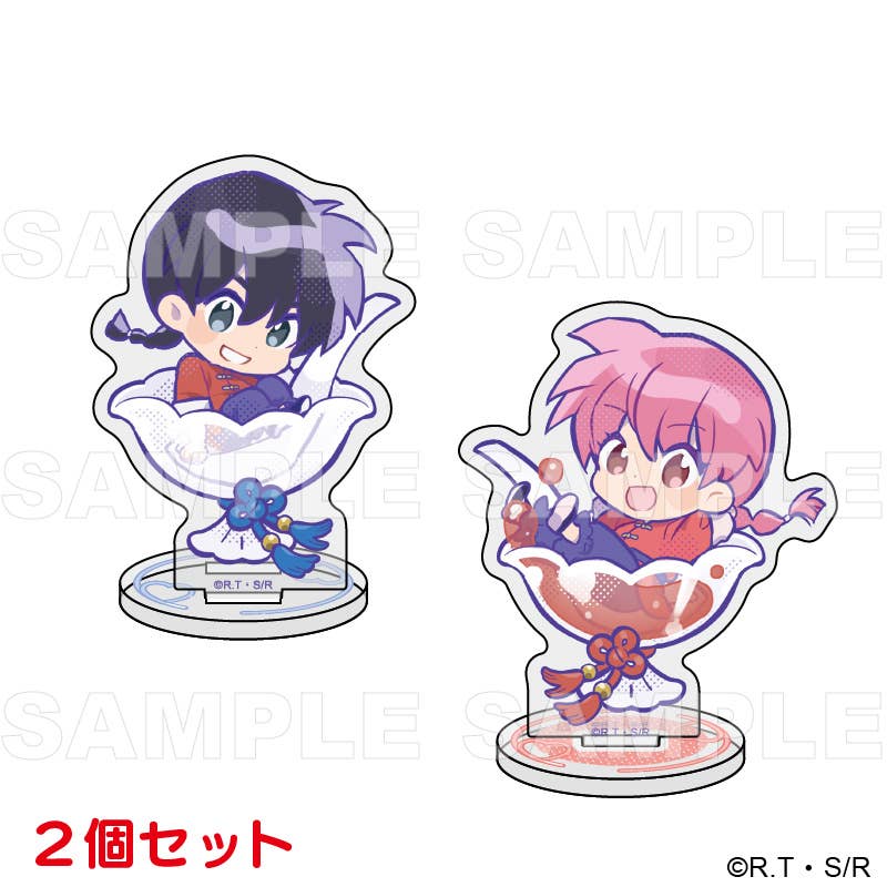 Tv Anime Ranma 1/2: Chapon! Chibi Character Acrylic Stand Ranma Saotome ...
