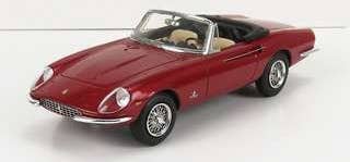 Modèle réduit Ferrari - 365 California Spider Closed 1966 - Rouge Noir