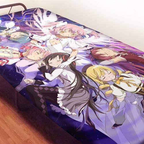 Puella Magi Madoka Magica Girls Resting Bed Sheets | HLJ.com