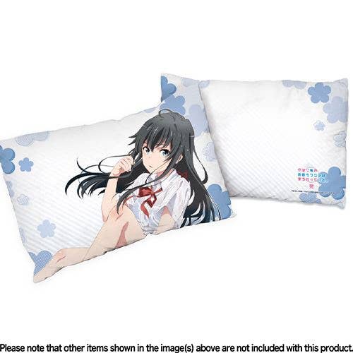 My Teen Romantic Comedy SNAFU Climax Newly Drawn Pillow Cover (Yukino