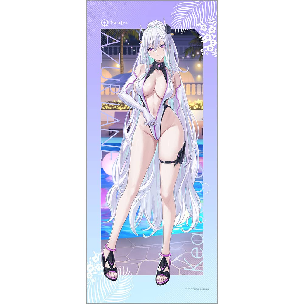Azur Lane: Original Oversized Tapestry (Kearsarge / Night Pool