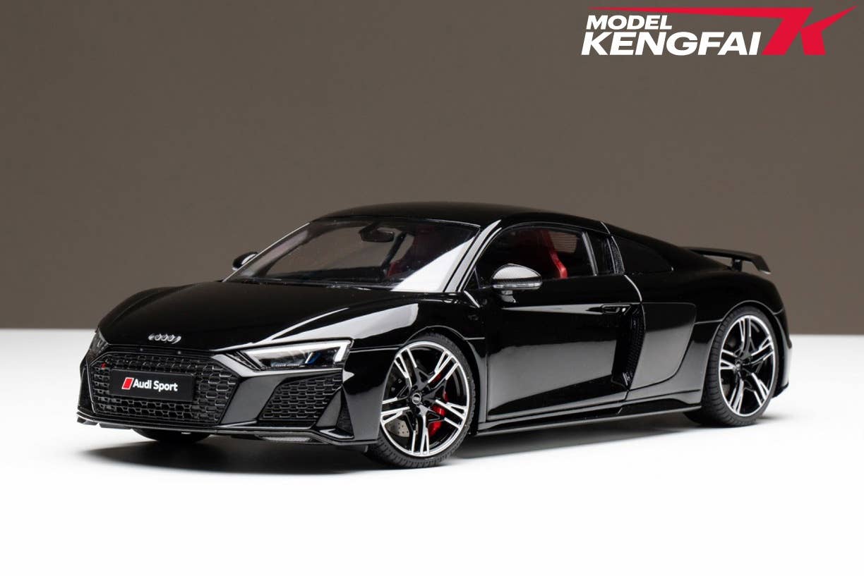 【ミニカー 美品】ケンファイ 1/18 アウディ R8 2021 黒 ミニカー 美品】ケンファイ 1/18 アウディ R8 2021 黒 - メルカリ