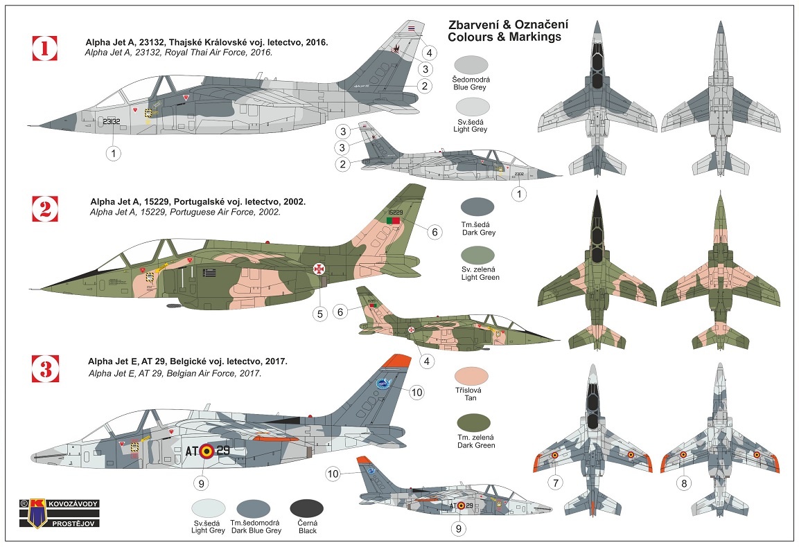 Alpha jet чертеж