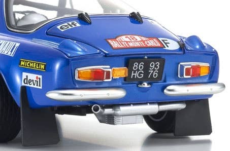 ミニカー Alpine Renault A110 18 1973 Monte Carlo REVIEW: HEADLINER Alpine Renault A110 1800 #7 1973 Tour de