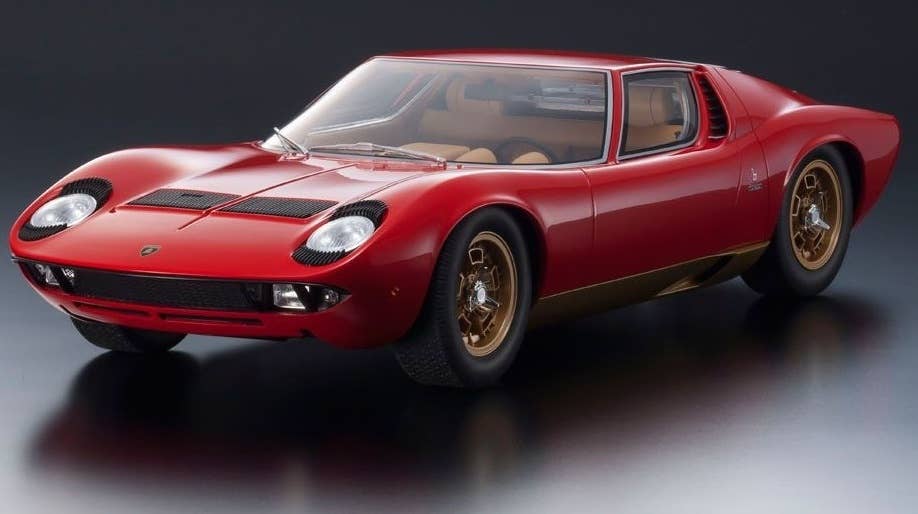 Lamborghini Miura Concept POST HOBBY特注　赤 Lamborghini Miura Concept POST HOBBY特注 赤