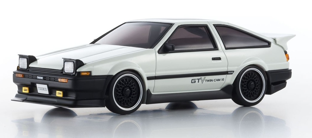 AutoScale Formula D TOYOTA AE86 / AERO BLACK/WHITE MZP410BKW