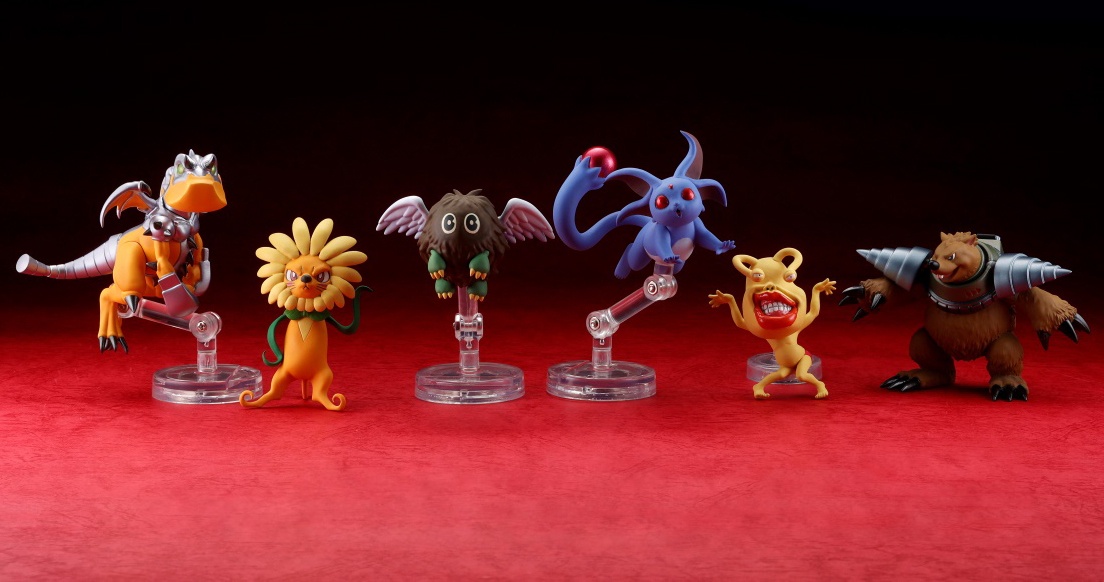 Yu-Gi-Oh Series 3D Monster Collection Vol.1: 1Box (6pcs