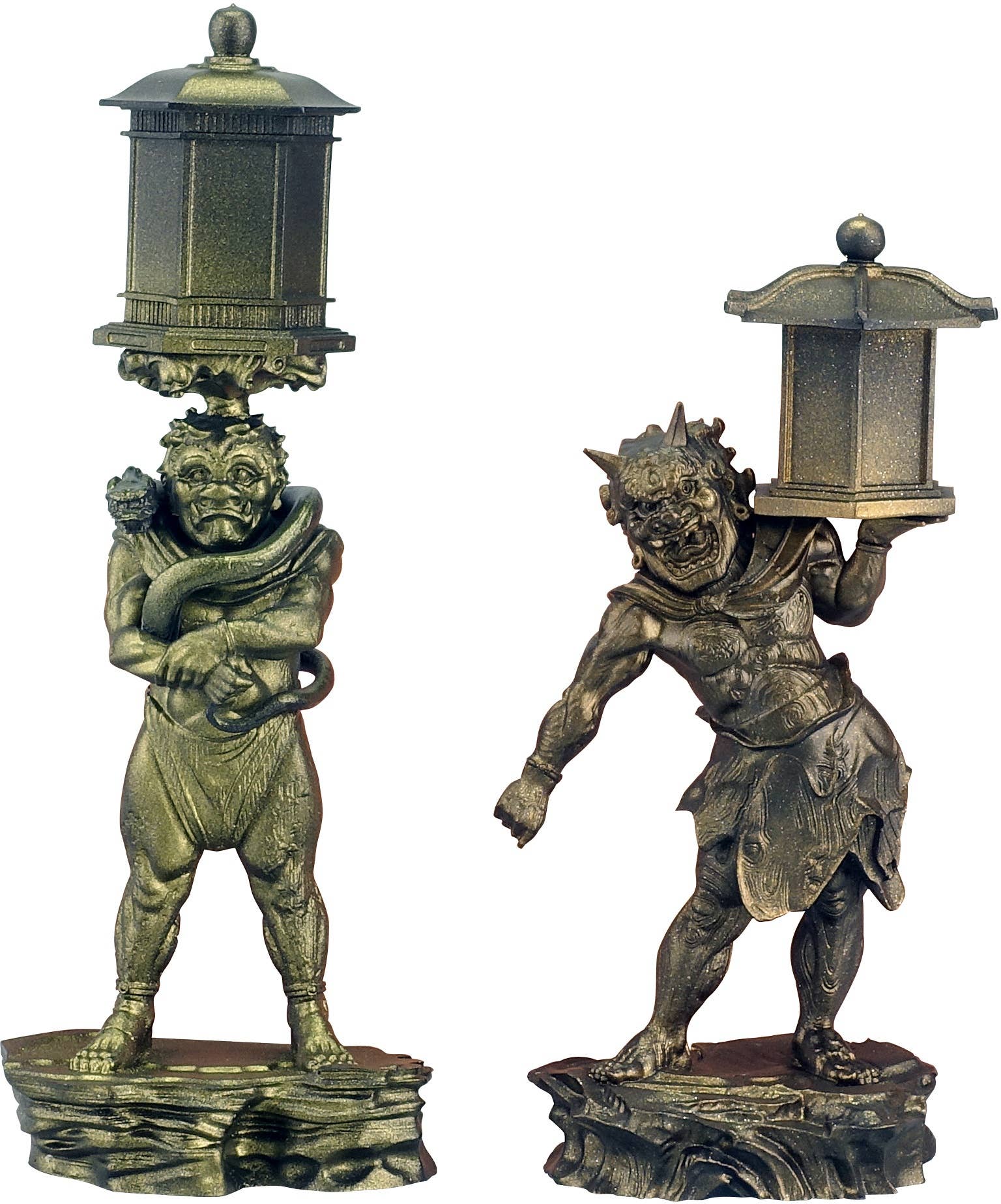 Unkei's Inheritance: Kouben Tentouki & Ryutouki Statues