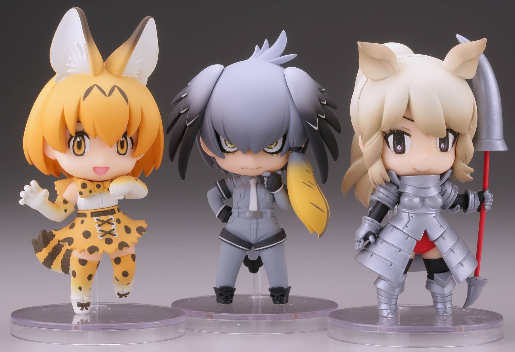 Capsule Q Museum Kemono Friends Deformed 3D Encyclopedia Capsule