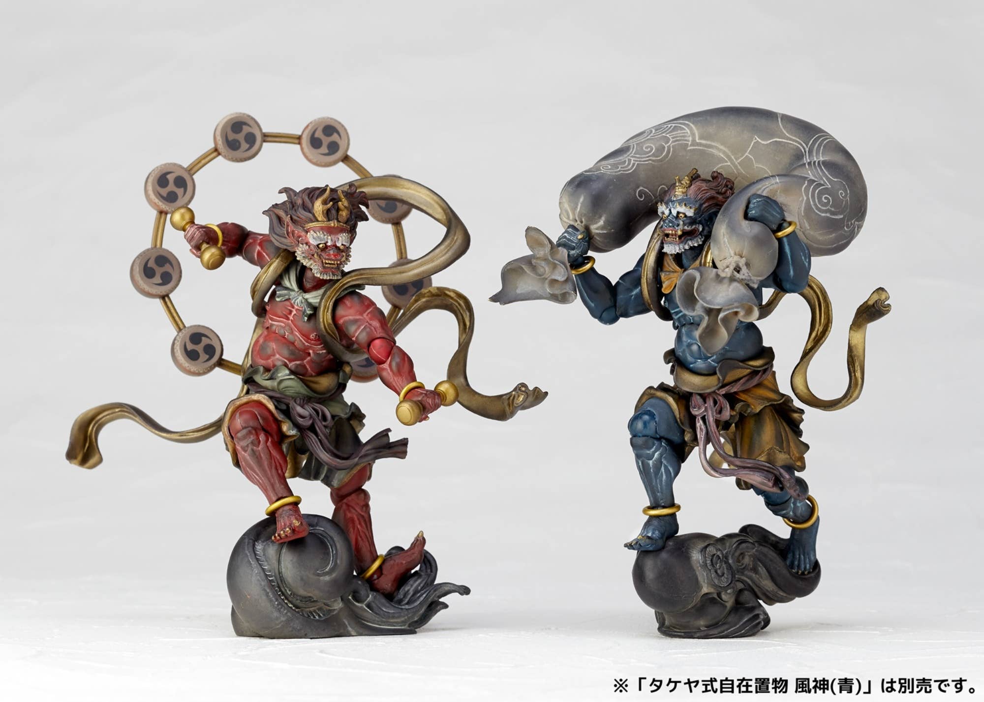 KT Project Takeya Shiki Jizai Okimono: Raijin (Red) | HLJ.com