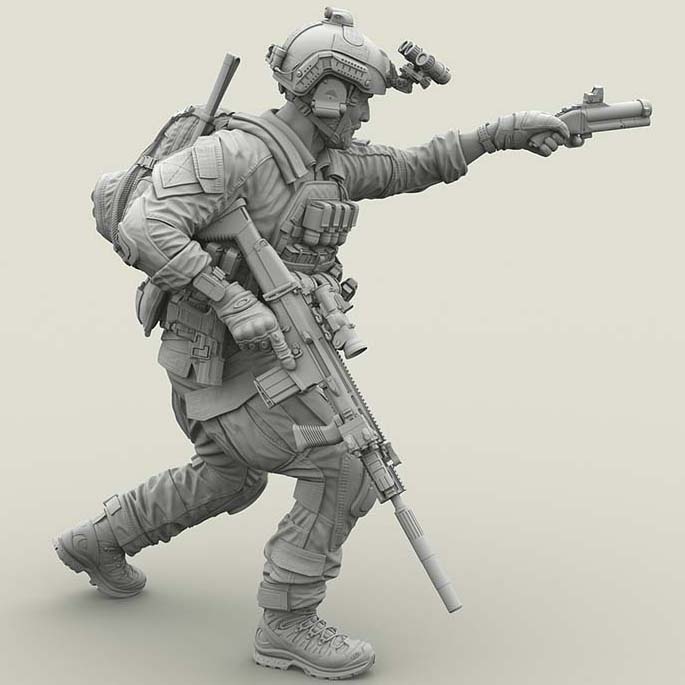 ＼半額SALE／ US HLJ.com | Mk17 SCAR w/FN Gunner M79 SEAL NAVY その他