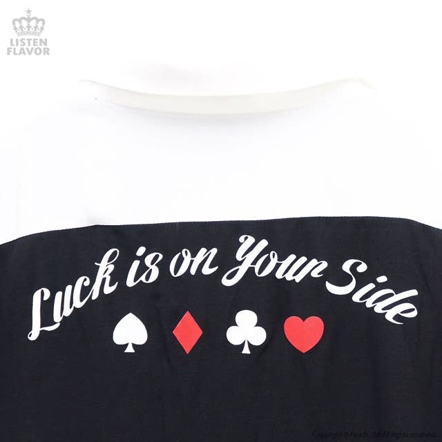 Good Luck Bowling Shirt One Piece Dress Black HLJ
