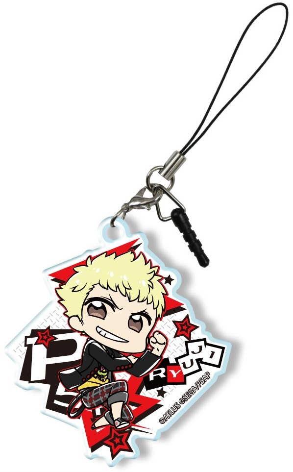 Persona 5 the Animation Acrylic Earphone Jack Accessory 02 (Ryuji ...