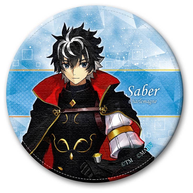 Fate/EXTELLA LINK Leather Badge Design 01 (Charlemagne) | HLJ.com