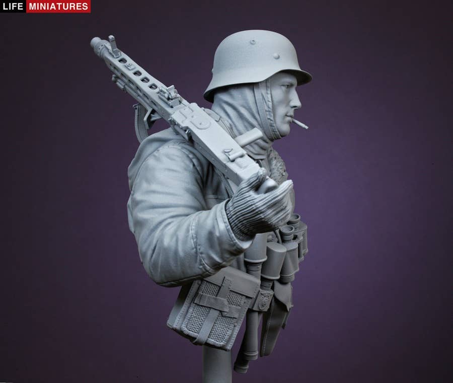 その他 1/16 MG42Gunner MG42 Gunner, Totenkopf Division, Kharkov 1943 | HLJ.com