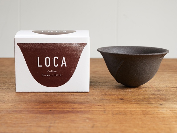 Loca Paper-Filterless Ceramic Coffee Dripper Round
