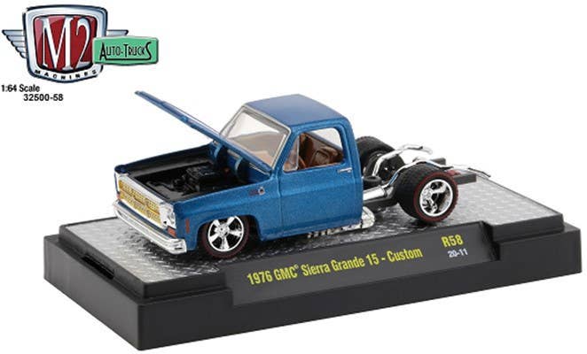 M2 Machines Auto-Trucks Release 58 SQUARE BODY TRUCKS 1Box 6pcs